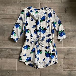 Lila Rose Floral Romper Sz 2